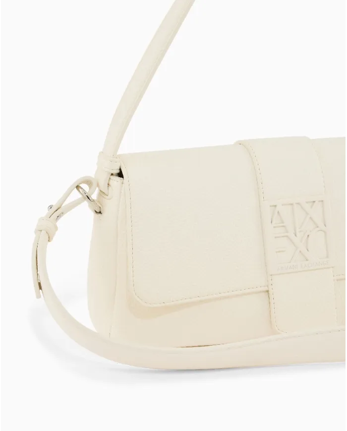 Armani Exchange Borsa piccola tracolla Bianco