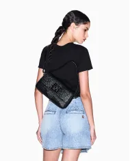 Armani Exchange Borsa piccola tracolla Nero