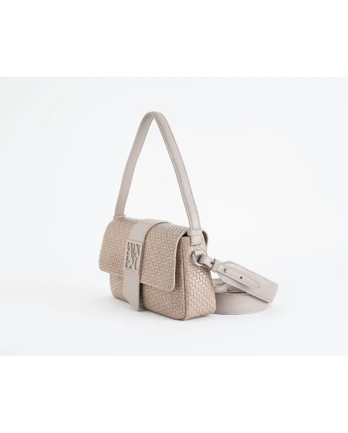 Armani Exchange Borsa piccola tracolla Sabbia