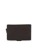 Piquadro Porta carte di credito con tasca banconote Black square Testa moro