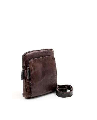 Gianni Conti Borsa uomo in pelle vintage Samuel Testa moro