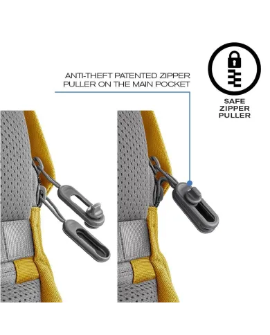 XD Design Zaino antifurto Bobby Soft Giallo
