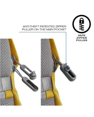 XD Design Zaino antifurto Bobby Soft Giallo