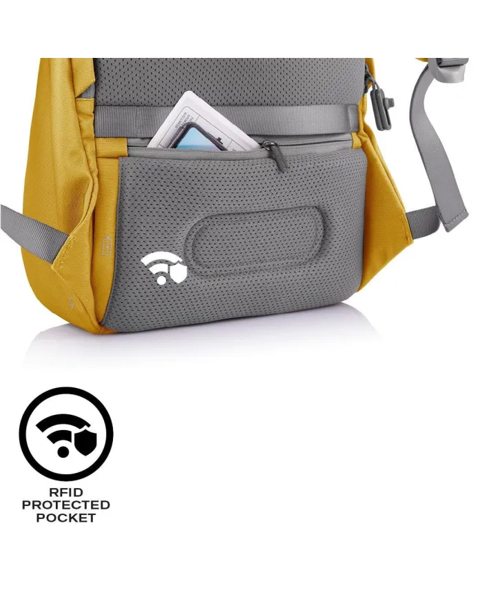 XD Design Zaino antifurto Bobby Soft Giallo