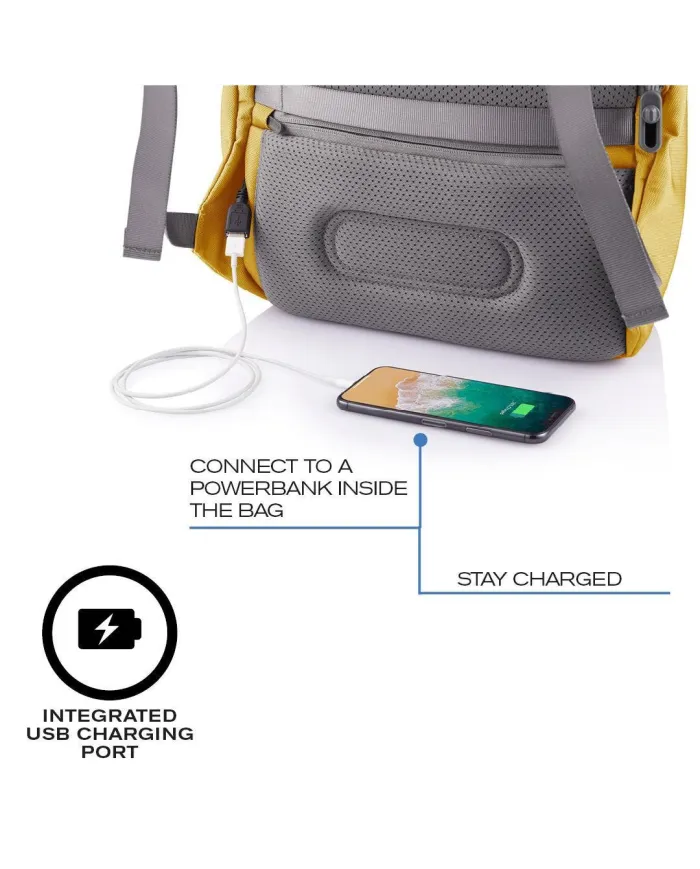 XD Design Zaino antifurto Bobby Soft Giallo