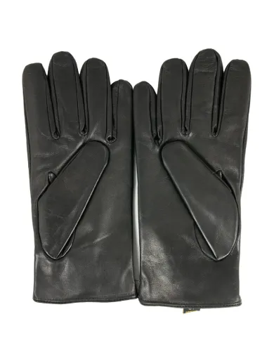 RAGUSO Guanti da uomo in pelle Nero
