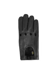 RAGUSO Guanti da guida in pelle Nero