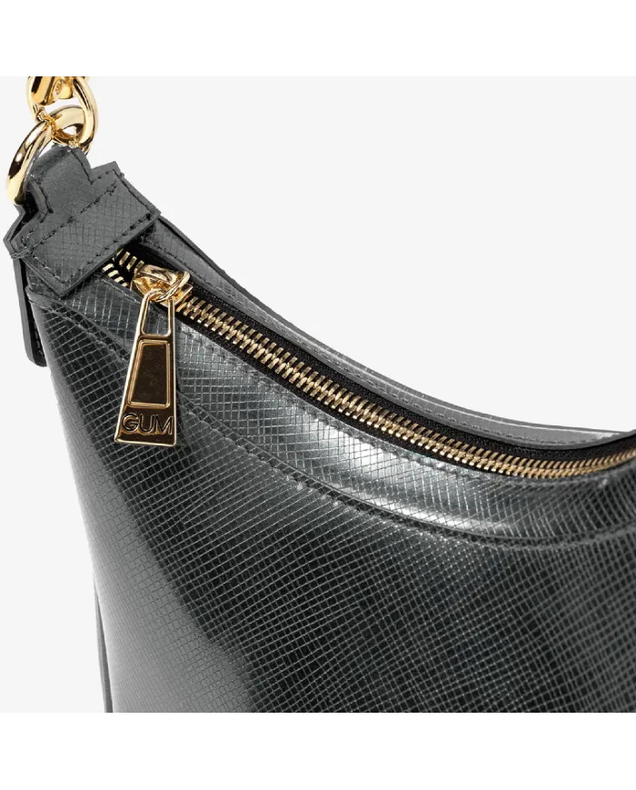 Gum Design Borsa con catena Grigio