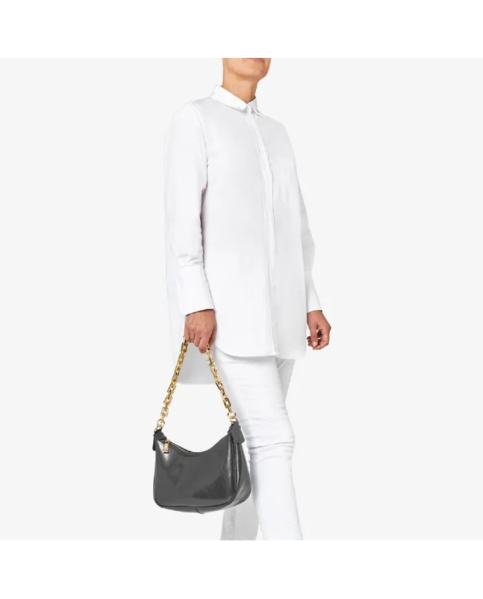 Gum Design Borsa con catena Grigio