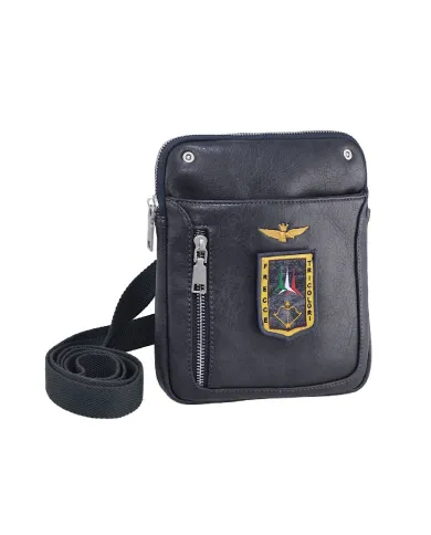 Aeronautica Militare Borsa piccola per uomo Pilot Antracite