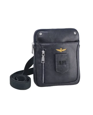 Aeronautica Militare Borsa piccola per uomo Pilot Blu Aeronautica Militare Borsa piccola per uomo Pilot Blu