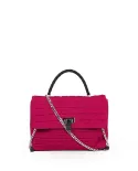 FRI-YAY Borsa bandoliera trapuntata Bea Rosso