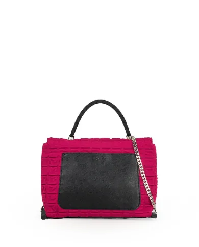 FRI-YAY Borsa bandoliera trapuntata Bea Rosso