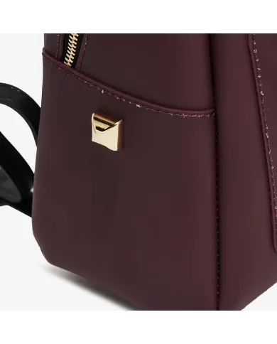 Gum Design Zaino con borchie Maxi Studs Bordeaux