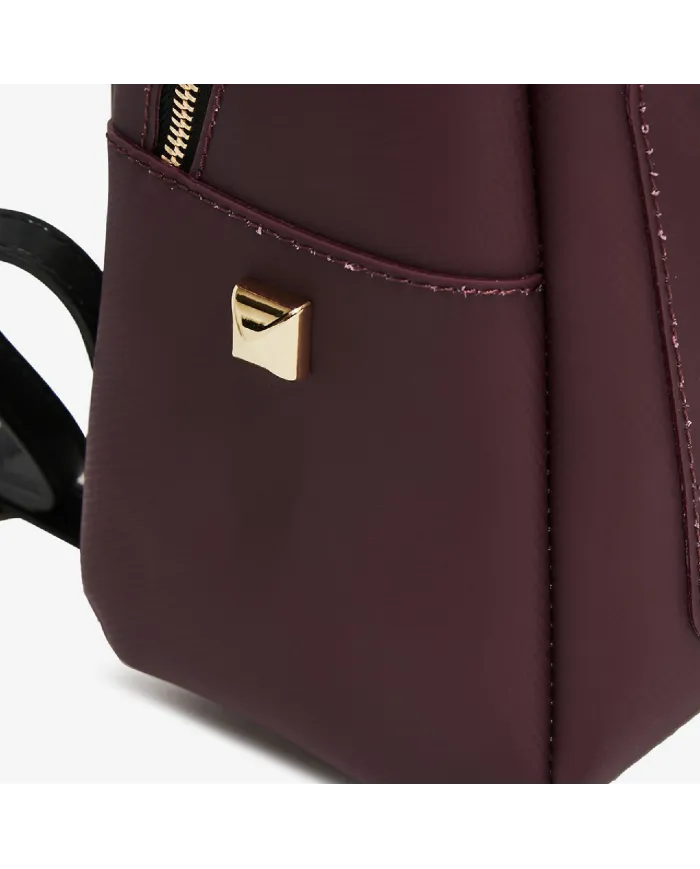 Gum Design Zaino con borchie Maxi Studs Bordeaux