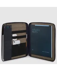Piquadro Porta blocco con porta tablet "Brief 2" Blu
