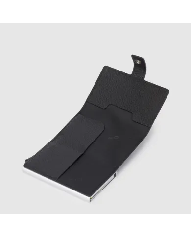 Piquadro Porta carte di credito con tasca banconote Modus special Nero