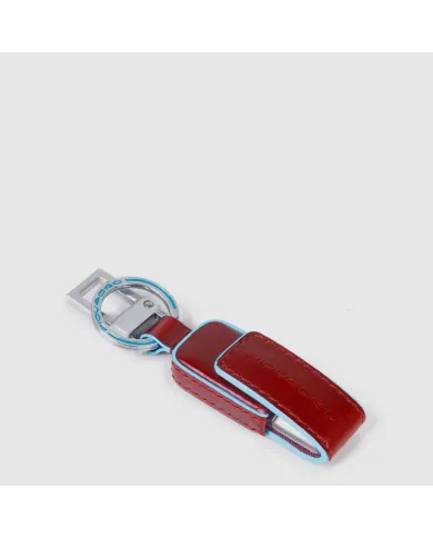 Piquadro Portachiavi chiavetta Usb 64GB Rosso