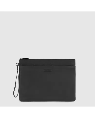 Piquadro Pochette in pelle porta tablet Modus Special Nero