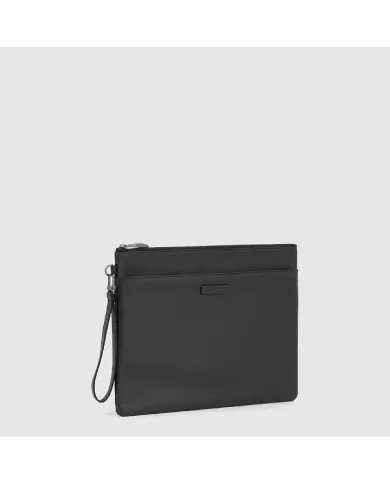 Piquadro Pochette in pelle porta tablet Modus Special Nero