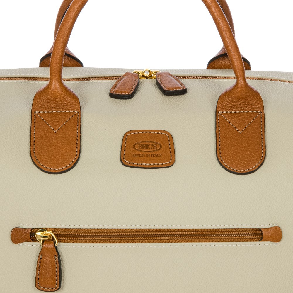 Bric's Borsone cabina Firenze Panna/Cuoio - Picture 7 of 8