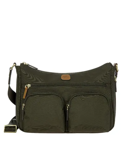 Bric's Borsa leggera in nylon X-Collection Verde