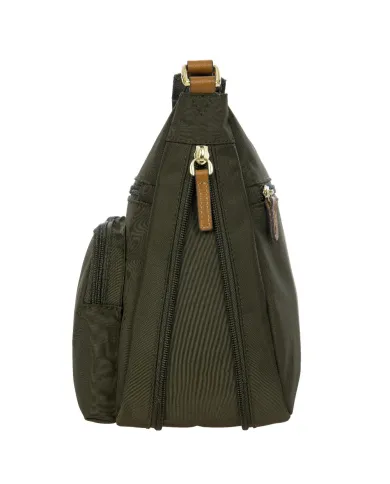 Bric's Borsa leggera in nylon X-Collection Verde