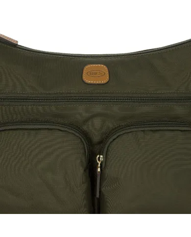 Bric's Borsa leggera in nylon X-Collection Verde