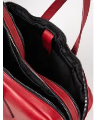 Bruno Rossi Cartella due manici in pelle Rosso