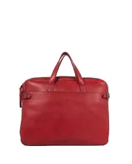 Bruno Rossi Cartella due manici in pelle Rosso