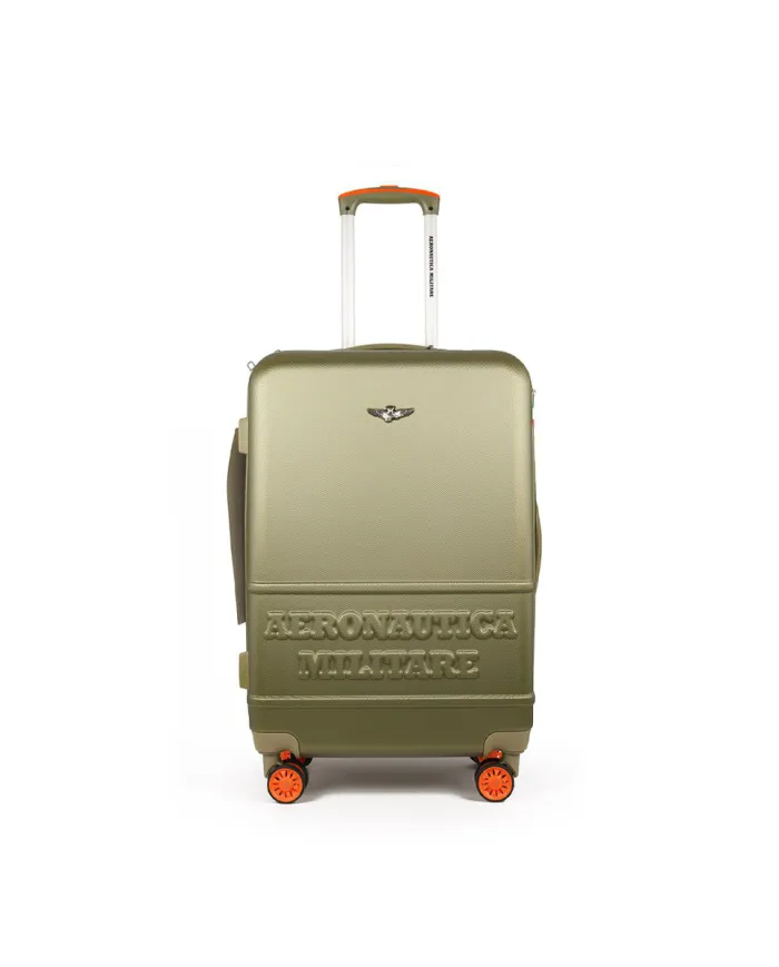 Aeronautica Militare Trolley bagaglio a mano "Force" Verde militare