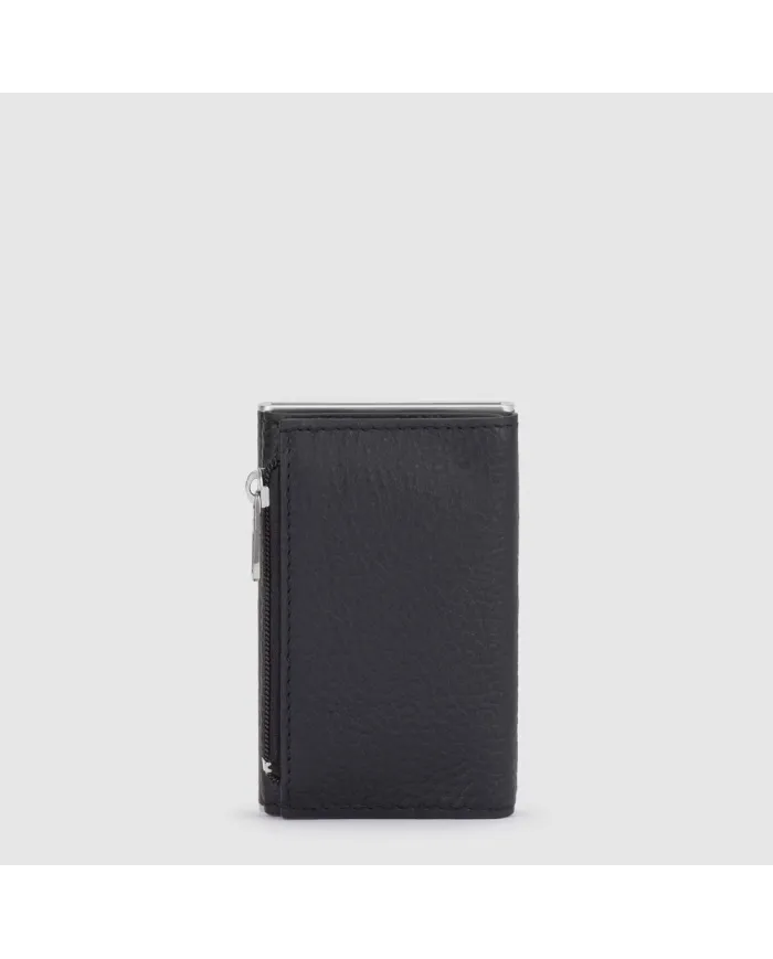 Piquadro Compact wallet con tasca monete Modus special Nero