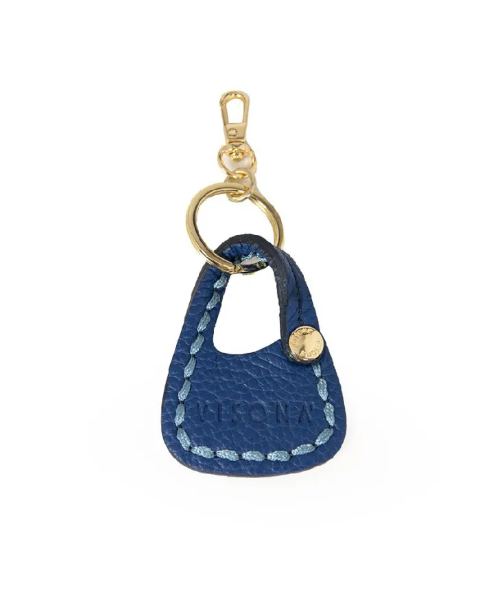 Visona Ciondolo mini borsa Blu