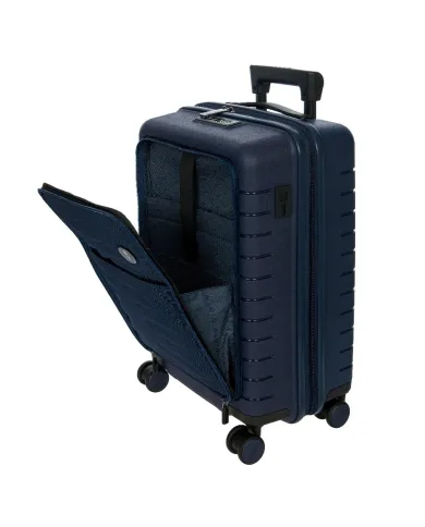 Bric's Trolley bagaglio a mano porta pc Ulisse Blu
