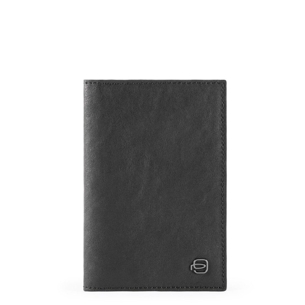 Piquadro - Porta passaporto in pelle Black Square 