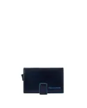 Piquadro Porta carte di credito con tasca banconote "Blue square"