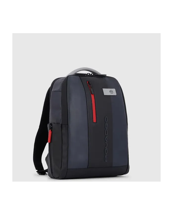 Piquadro Zaino porta pc 14" pelle Urban Grigio/Nero