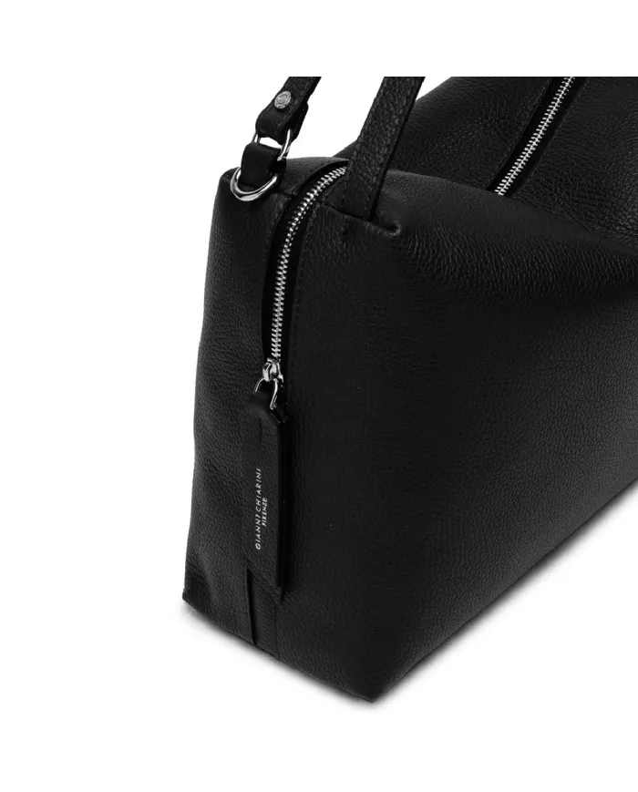 Gianni Chiarini Borsa in pelle Alifa grande Nero