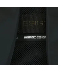 Momo Design Zaino in tessuto Nero/Giallo cedro