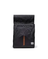 Herschel Zaino tessuto City Nero/Cuoio