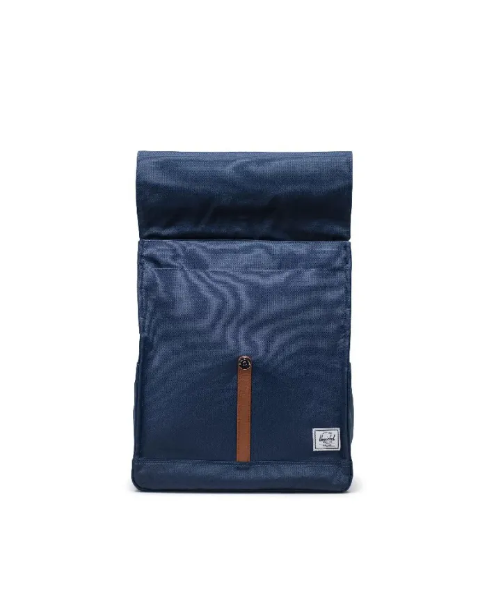 Herschel Zaino tessuto City Blu/Cuoio