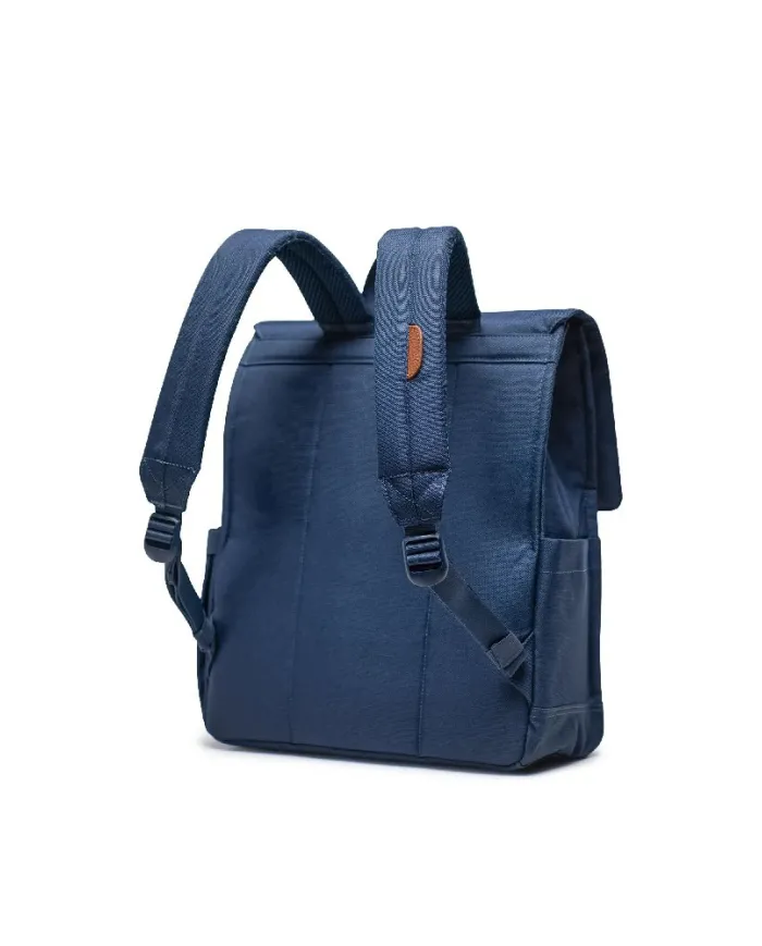 Herschel Zaino tessuto City Blu/Cuoio