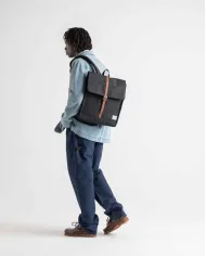 Herschel Zaino tessuto City Blu/Cuoio