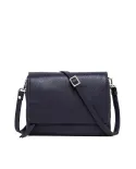 Gianni Chiarini Borsa bandoliera in pelle Three Blu