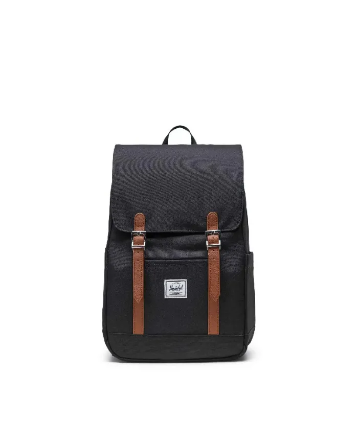 Herschel Zaino tessuto Retreat Nero/Cuoio