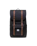 Herschel Zaino grande Little America Nero/Cuoio