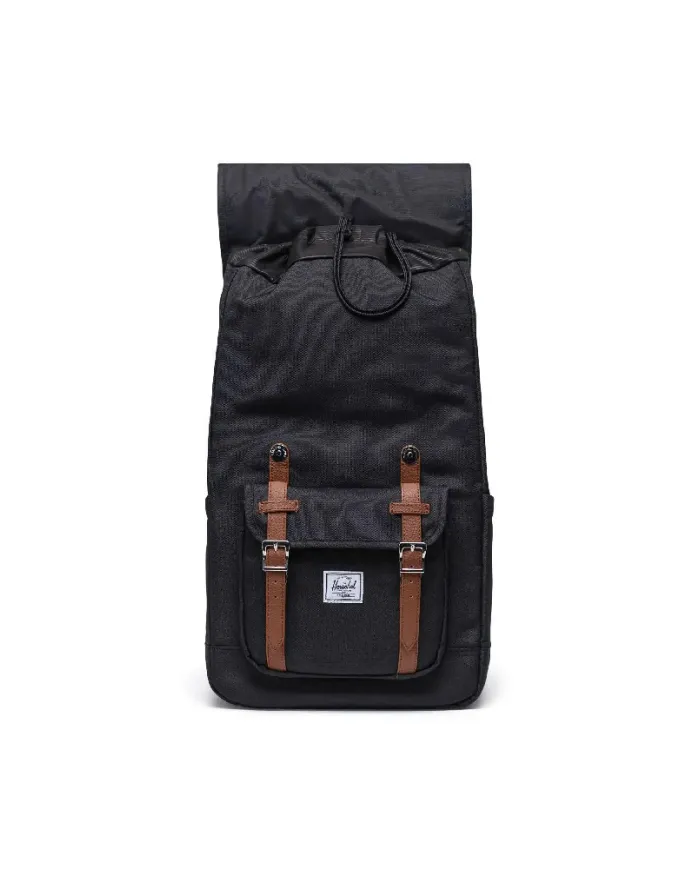 Herschel Zaino grande Little America Nero/Cuoio