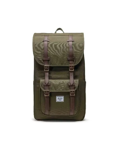 Herschel Zaino grande Little America Verde/Testa moro