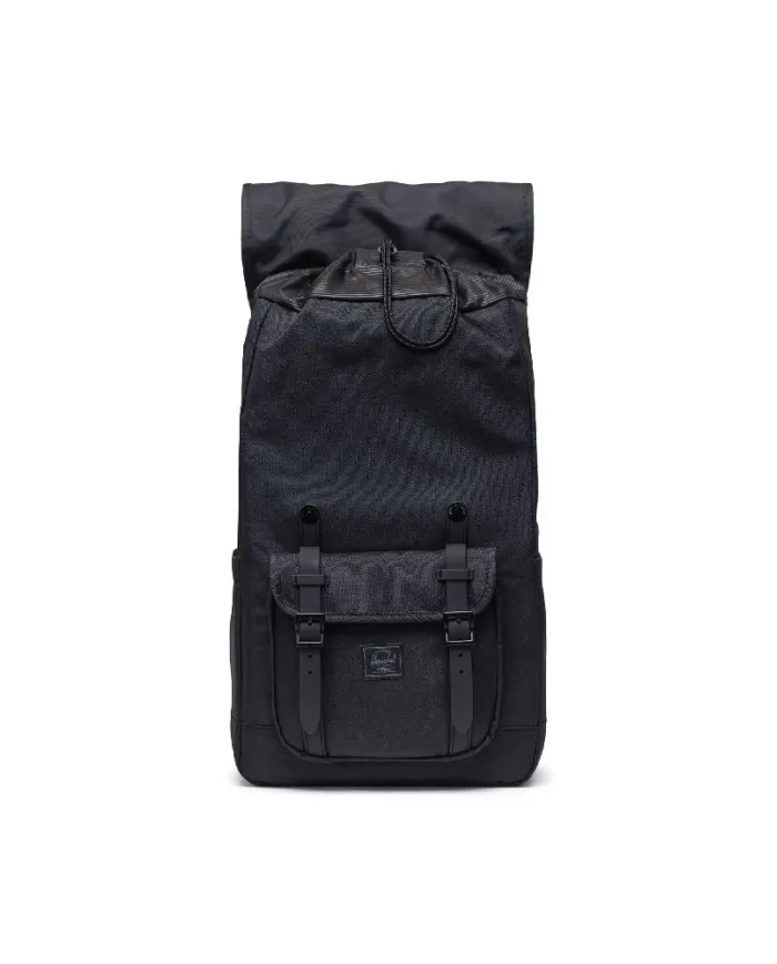 Herschel Zaino grande Little America Nero