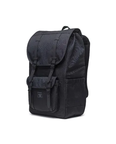 Herschel Zaino grande Little America Nero